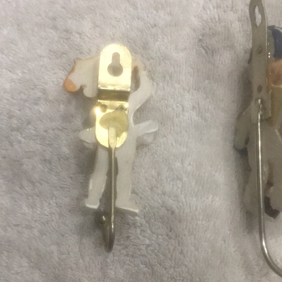 🌸NWOT🌸 3pcs Poly Stone Resin Wall Hooks NEW - Picture 10 of 12